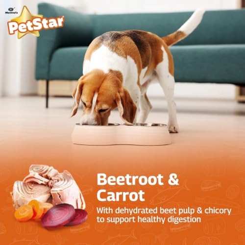 Image of Petstar Puppy Dry Dog Food 1 kg, Tuna & Rice Formula, High Protein, Easy Digestion, Immunity Support, No Artificial Flavours or Added Sugar