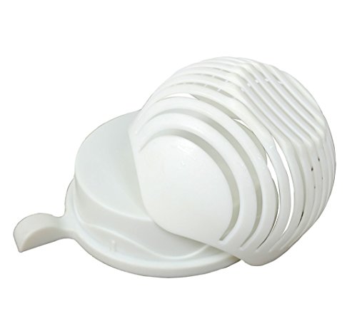 New 2017 Salad Cutter Bowl - Lightweight Easy to Use Perfect Salad Maker Chopper and Strainer for Vegetables or Fruits, Dishwasher Friendly & Easy to Clean