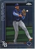 2025 topps Chrome #64 Christopher Morel Tampa Bay Baseball Card - Sportscard Superstore