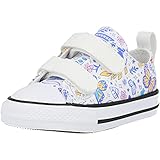 Low-top Converse Chuck Taylor All Star 2V Ox Butterfly Fun Butterfly Weiß/Schwarz Textil 21 EU