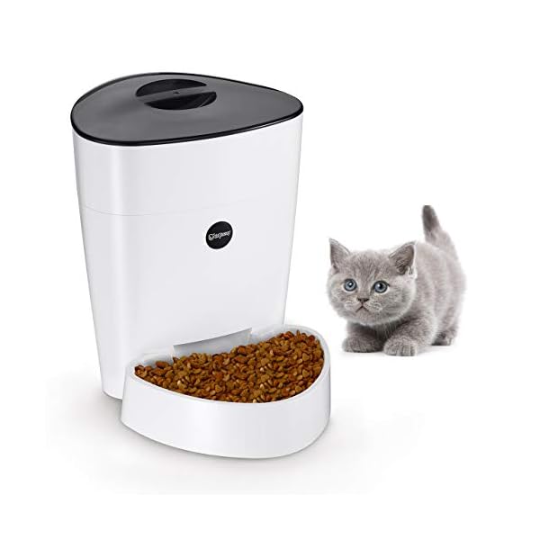 isYoung Automatic Cat Feeder, 4L Smart Pet Feeder for Cat & Dog 6