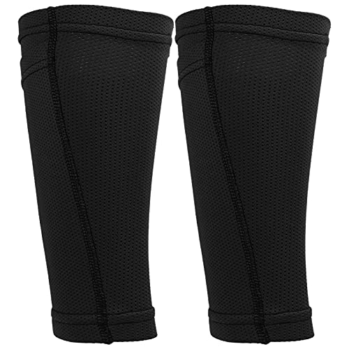 01 Funda para espinilleras de fútbol, ​​Proporciona Comodidad y Estabilidad Espinilleras de fútbol, ​​espinilleras de Doble Capa,...