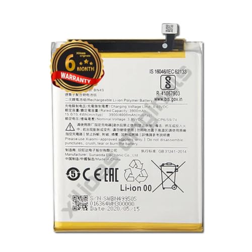Image of BN49 Battery for Redmi 7A / M1903C3EH /M1903C3EI /MZB7995IN / M1903C3EG Battery with 6 Month Warranty** (B133)