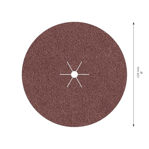 Disque abrasif BOSCH Ø 125mm Bois et métal Grain - vue 4