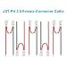 BETAFPV 5pcs JST-PH 2.0 PowerWhoop Double Female Connector Cable Silicone 55mm 24AWG for 2S Whoop Drone Like Beta75X and Beta65X etc