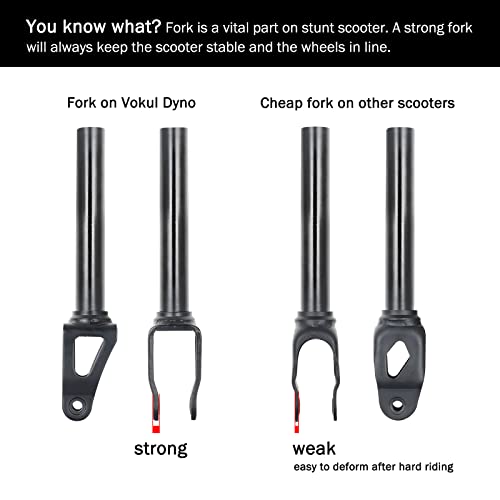 Vokul Dyno-2 Pro Scooters - Entry Level Stunt Scooter For Kids Age 6 And Up - Perfect For Beginners Boys And Girls, Cool Stunt Scooter For Freestyle Tricks #TOP1