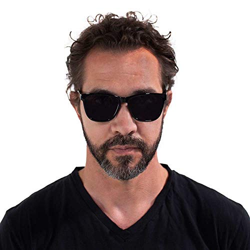 Vitenzi Bifocal Sunglasses For Men And Women Retro Reading Sun Tinted Glasses With Readers - Turin In Black 2.50 #TOP1