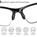 BLAZERBUCK Replacement Nose Pads Nose Piece for Oakley Half Jacket 2.0 OO9144/Half Jacket 2.0 XL OO9154 Sunglasses - Black