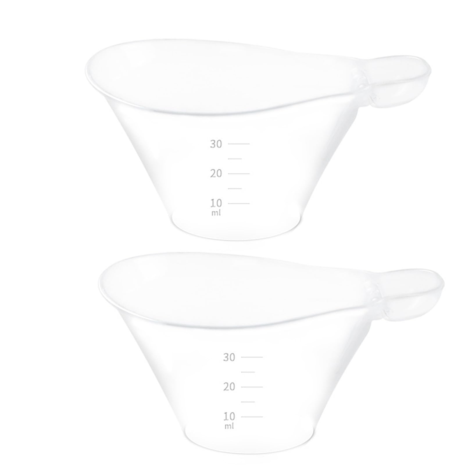 Convenient 2-Pack Newborn Feeding Cups Anti-Choke Designs Food Water Medication Feeding Cup for Safe & Easy Feeding