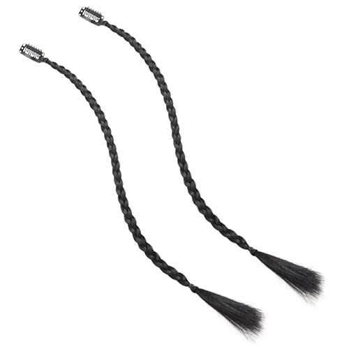 LIFKOME Human Hair Clip-In Braids | Curly Ponytail Extensions