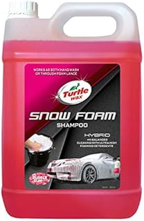 Turtle Wax Hybrid Snow Foam 2.5L Bubble Gum Car Shampoo Environmentally Friendly PH Balanced Car Cleaning & Detailing - Removes Traffic Film, Dirt, Grime, and Road Salt