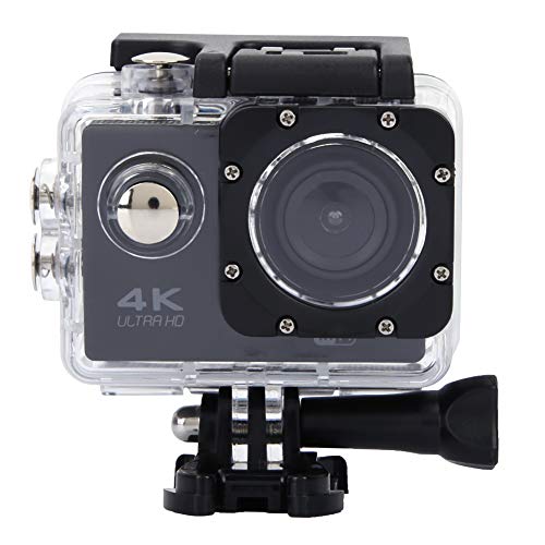 Topiky WiFi Sportkamera Satz,Tragbarer 2 Zoll LCD Bildschirm, 140° Weitwinkel, 1080P HD 4K 16M...