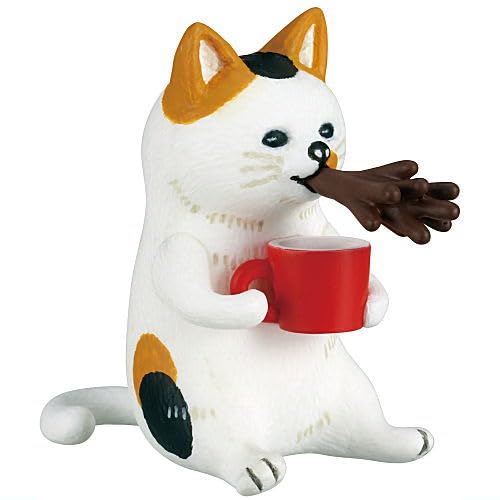 Amazon | pokefasu ネコ舌 [2.ミケ](単品) ガチャガチャ カプセルトイ