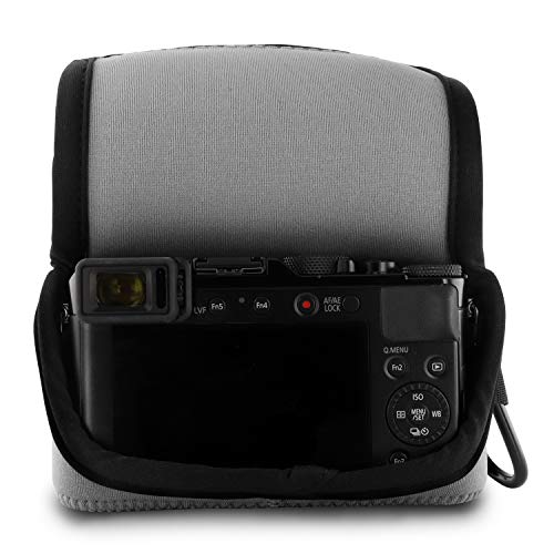 Funda neopreno MegaGear para cámara Leica D-Lux 7 gris miniatura 3