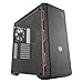 Cooler Master MasterBox MCB-B600L-KANN-S00 Custodie per computer (Midi-Tower, PC, Plastica, Acciaio, ATX, Micro-ATX, Mini-ITX, Nero, Rosso, Giochi),Multicolore (Nero, Roso)