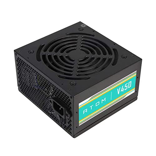 Image of Antec Atom V450 V2 Power Supply - Non-Modular | 120mm Silent Fan| Over Voltage /Short Circuit Protection | High Efficiency Gaming Power Supply /PSU with Continuous Power | 450 Watt