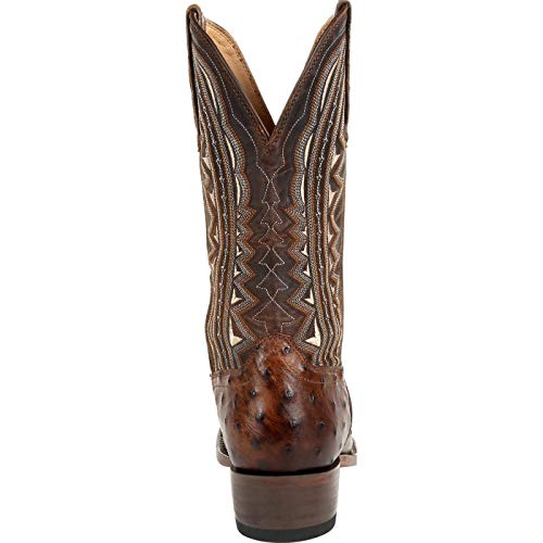 Durango Men's Premium Exotics Western Boot, Brown, 11 Wide #TOP3