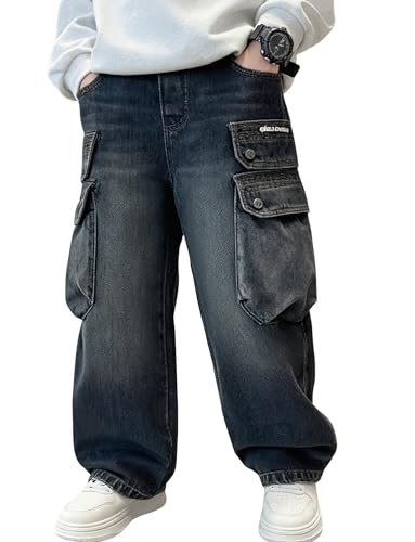 Jean baggy pour garçons idéal pour le collège et le skate