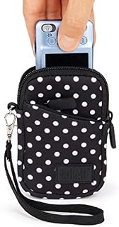 USA GEAR Small Camera Case for Compact Digital Cameras - Compatible with Canon