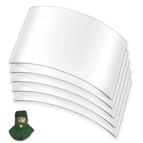 WZKO Sandblasting Hood Replacement Lens 5-Pack
