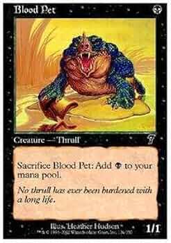 Amazon.com: Magic: the Gathering - Blood Pet - Seventh