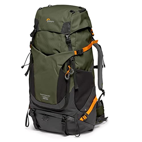 Lowepro PhotoSport PRO BP 55L AW IV Backpack for Mirrorless/DSLR Cameras, Medium/Large, Green