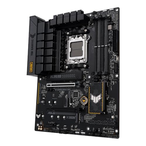 Image of TUF Gaming B650-E WiFi AMD B650 AM5 ATX Motherboard, DDR5, 8+2 teamed Power Stages, PCIe 5.0, a PCIe 5.0 M.2 Slot, Realtek 2.5 Gb Ethernet, Wi-Fi 6E, HDMI, DisplayPort,Fan Xper4 with AI Cooling II