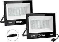 Algopix Similar Product 20 - ZHMA 100W LED Flood Lights Outdoor