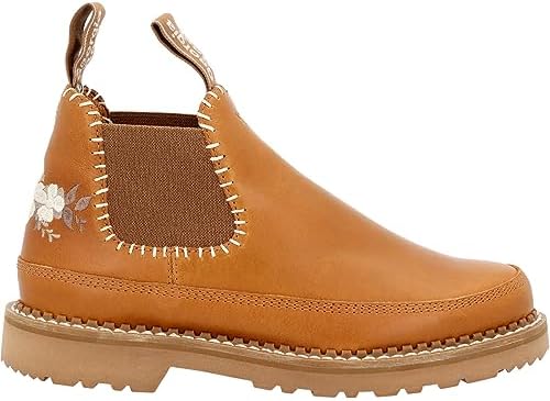 Georgia Boot Women's Giant Romeo Floral Embroidered Shoe Size 8(M) | Image 6