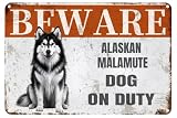 giant alaskan malamute prix Diseño retro creativo: Nostálgico, sencillo y elegante, este cuadro de hierro es ideal para mostrar tu gusto único.