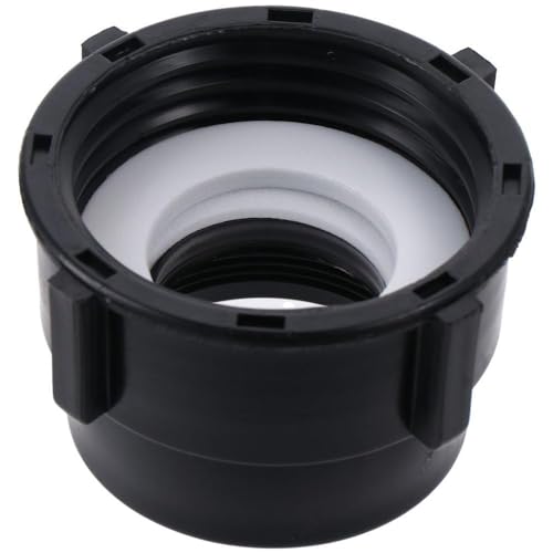 Image of IBC Tote Adapter Water Tank Connector, Tote Fittings Tank Water Tank Connector 2 Inch Fitting Adapter IBC Tonnage Connection Joint and 3 /4 Inch Coarse Thread