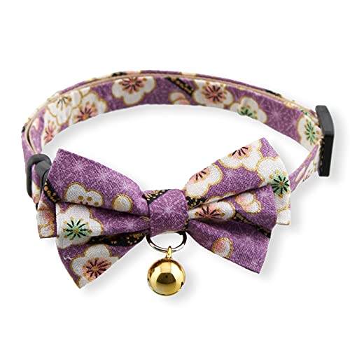 Hanami Katzenhalsband, Fliege, Lavendelfarben Cover