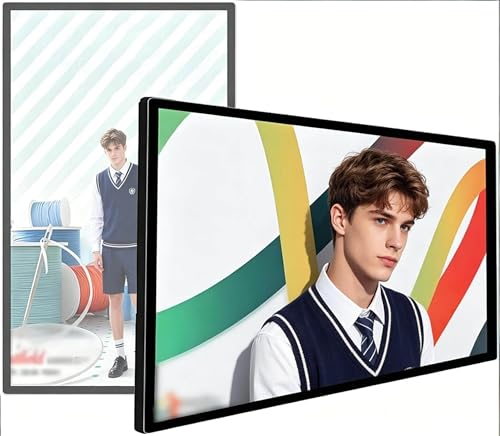 Caisson lumineux LED 18.5in Android mural pour affichage dynamique de menu