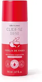 Óleo Térmico Corporal TPM Cuide-se Bem Cereja De Fases 110ml calor que abraça com sensação de relaxamento