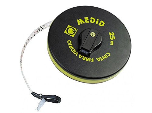 General de MEDICION Band 1210 - 10-gf Metrica 10 mt-15.0 mm F/V Koffer ABS MEDID Cover