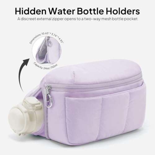 Image of TOPEAST Waist Pack 3.5L Fanny Packs with Water Bottle Holder