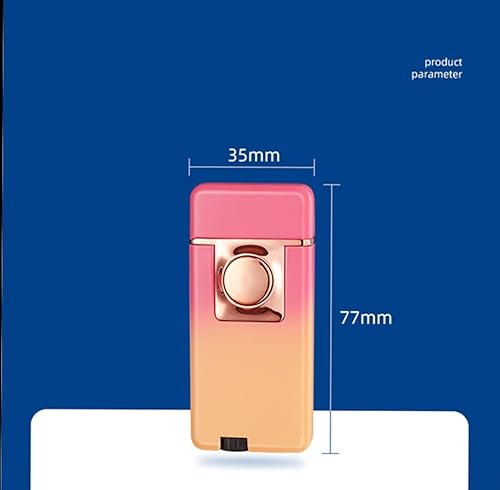 Lighters Jet Torch Cigar Lighter Dual Flame Soft & Torch Flame 2 In 1 Cigar Lighter Butane Fuel Refillable Good For Cigar Cigarette Pipe Gift (Pink-Yellow) #TOP4