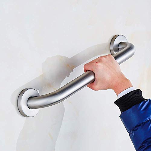 Grab Rails for Bathroom Handrails Grab Bar Bathrooms Brushed Nickel,-Slip for Bathtubs and Showers Wall Mount Sturdy Base Toilet for Elder