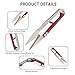 UCEC Sewing Scissors, 12 Pack Thread Snips Yarn Scissors Sewing Snips, Snips Scissors for Sewing, Quilling, Stitch, DIY Supplies