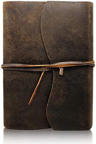 DreamKeeper Leather Journals for Women and Men - Travel Journal  Beautifully Handcrafted A5 Sketchbook with Plain Paper for Drawing or Sketching or Writing Book  Hand Bound Leather Notebook A5