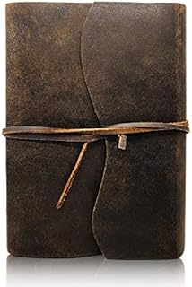 DreamKeeper Leather Journals for Women and Men - Travel Journal  Beautifully Handcrafted A5 Sketchbook with Plain Paper for Drawing or Sketching or Writing Book  Hand Bound Leather Notebook A5