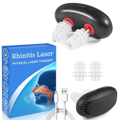 RespiRelief - Aparato de terapia nasal con luz roja, respirable instrumento de terapia nasal de luz roja, respi-Reliefé limita la congestión nasal alivia la rinitis RespiRelief - Aparato de terapia nasal con luz roja, respirable instrumento de terapia nasal de luz roja, respi-Reliefé limita la congestión nasal alivia la rinitis