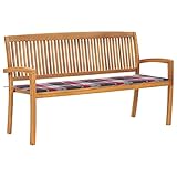 Este banco de jardín de madera clásico es perfecto para uso en exteriores y está diseñado para ser el foco de atención de tu jardín, terraza o patio, etc.