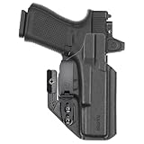 Tulster Oath IWB Kydex Holster fits: Glock 19 / 19X / 23/25 / 32/44 / 45 | Optic Compatible Inside The Waistband Appendix Concealed Carry