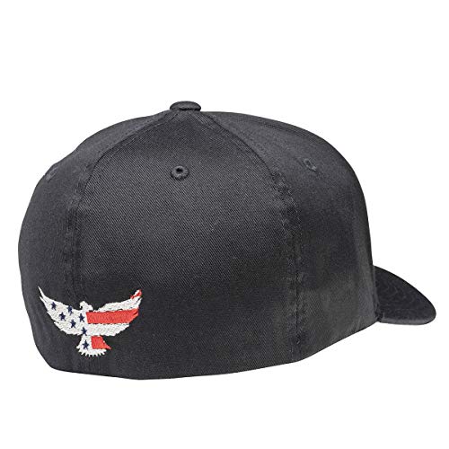 Stealth Cap Fitted Flexfit Hat Structured Mid-Profile 6-Panel Cap