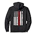 Diesel Rolling Coal Flag Hoodie Truck Turbo Brothers