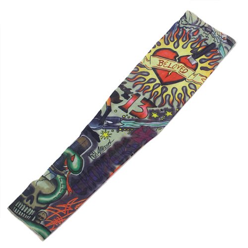 Fake arm Tattoo Sleeve Body Armor Stocking Tattooing