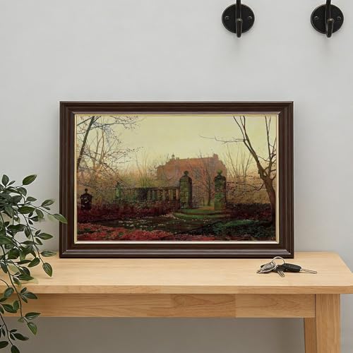 Toile Autumn Morning John Atkinson Grimshaw | Cadre suspendu et déco murale bureau