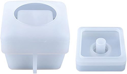 Miniatura 9 de Molde de silicona para botella de aromaterapia, dispensador de jabón de loción, resina de almacenamiento, molde epoxi UV