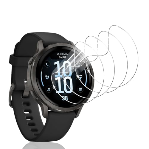Bekiikoo 4 Piezas Protector para Garmin Venu 4 41mm, TPU flexible de protección completa, HD Antiarañazos, Cobertura Completa Protector de Pantalla para Garmin Venu 4 41mm, [No vidrio templado]